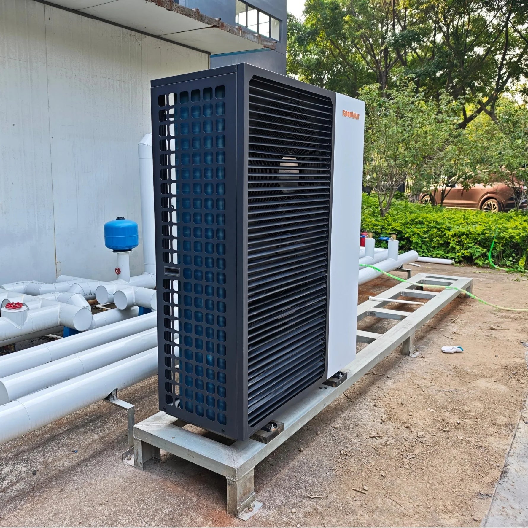 R32 18kW Three Phase Original Factory's Monoblock EVI Air to Water Heat Pump for Residential Use High COP Electric Power Source