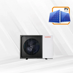 16kW R32 Refrigerant PV-Solar Powered Residential Air to Water EVI Monoblock Heat Pump Equipped WiFi 4G Module Metal Housing