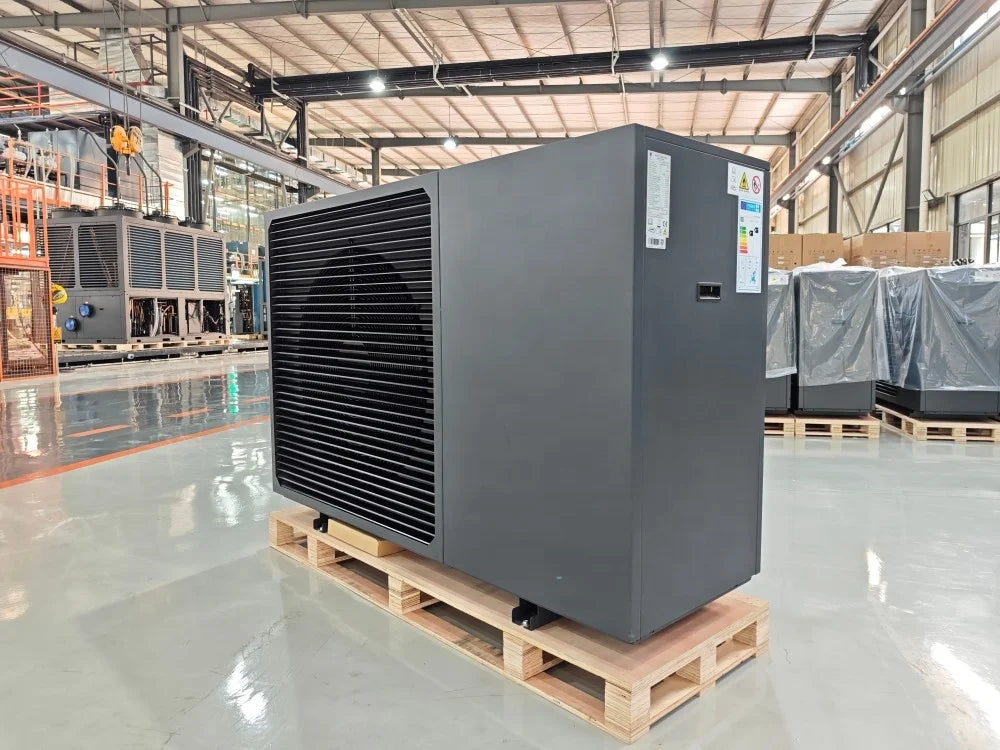 R290 12kW Three Phase DC Inverter Residential Monobloc Air Source Heat Pump WiFi 4G Module Electric Metal Tankless Class A+++