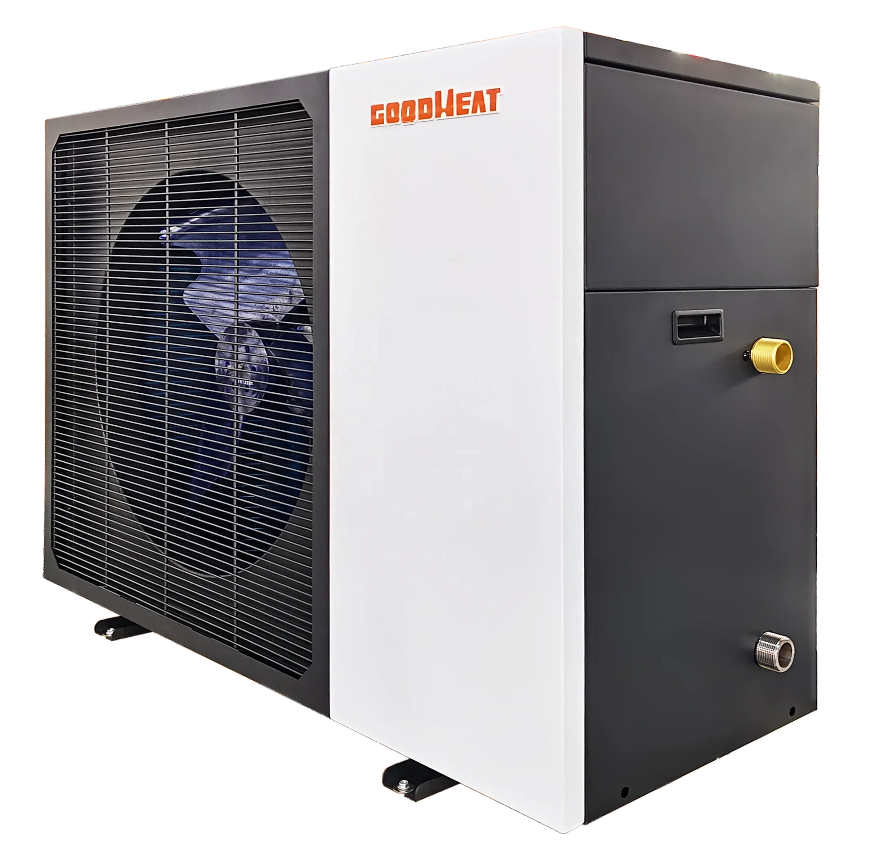 16kW R32 Refrigerant PV-Solar Powered Residential Air to Water EVI Monoblock Heat Pump Equipped WiFi 4G Module Metal Housing