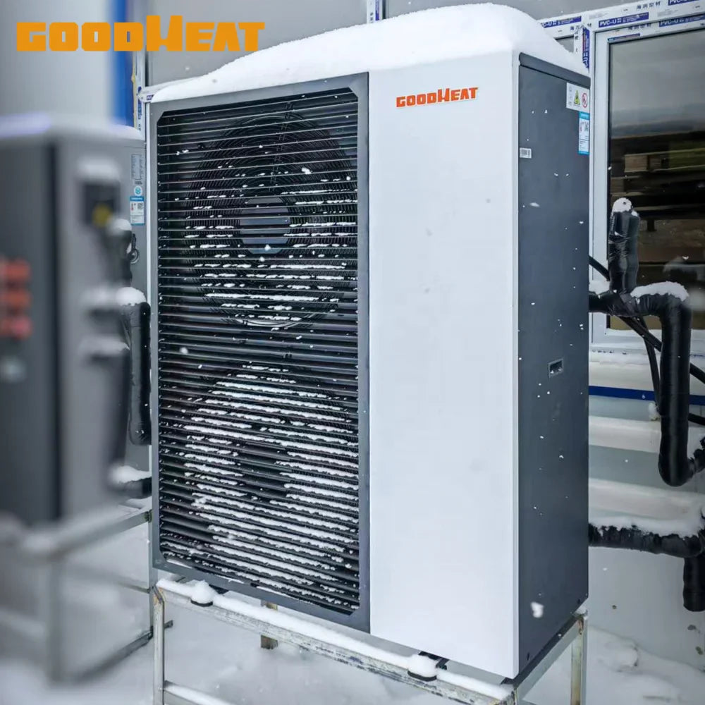 R32 24kW Three Phase High Efficiency Monoblock Residential Heat Pump Bomba De Calor Air to Water with High COP Metal Housing