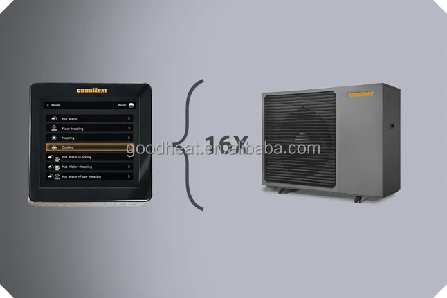 R290 18kW Residential Monoblock Air Source Heat Pump High Efficiency Metal Housing WiFi 4G SCOP Double A+++ for Households 55℃