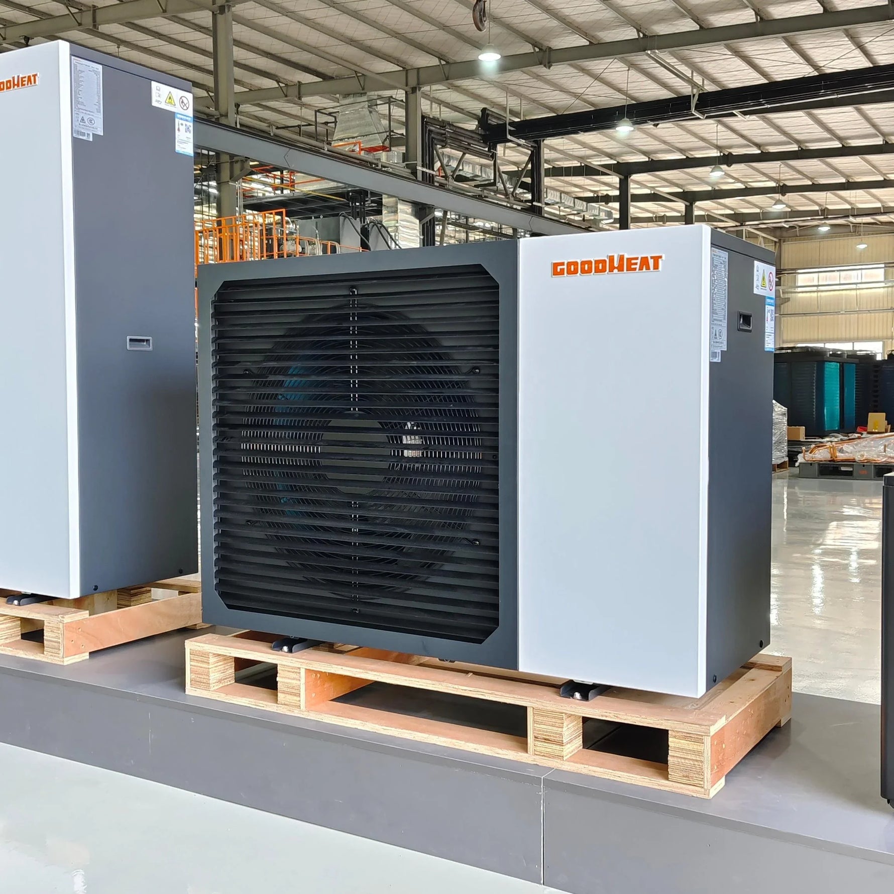 R32 10kW Three-Phase Monoblock Residential Air Source Heat Pump French Language High COP WiFi 4G Module Electric Power Source